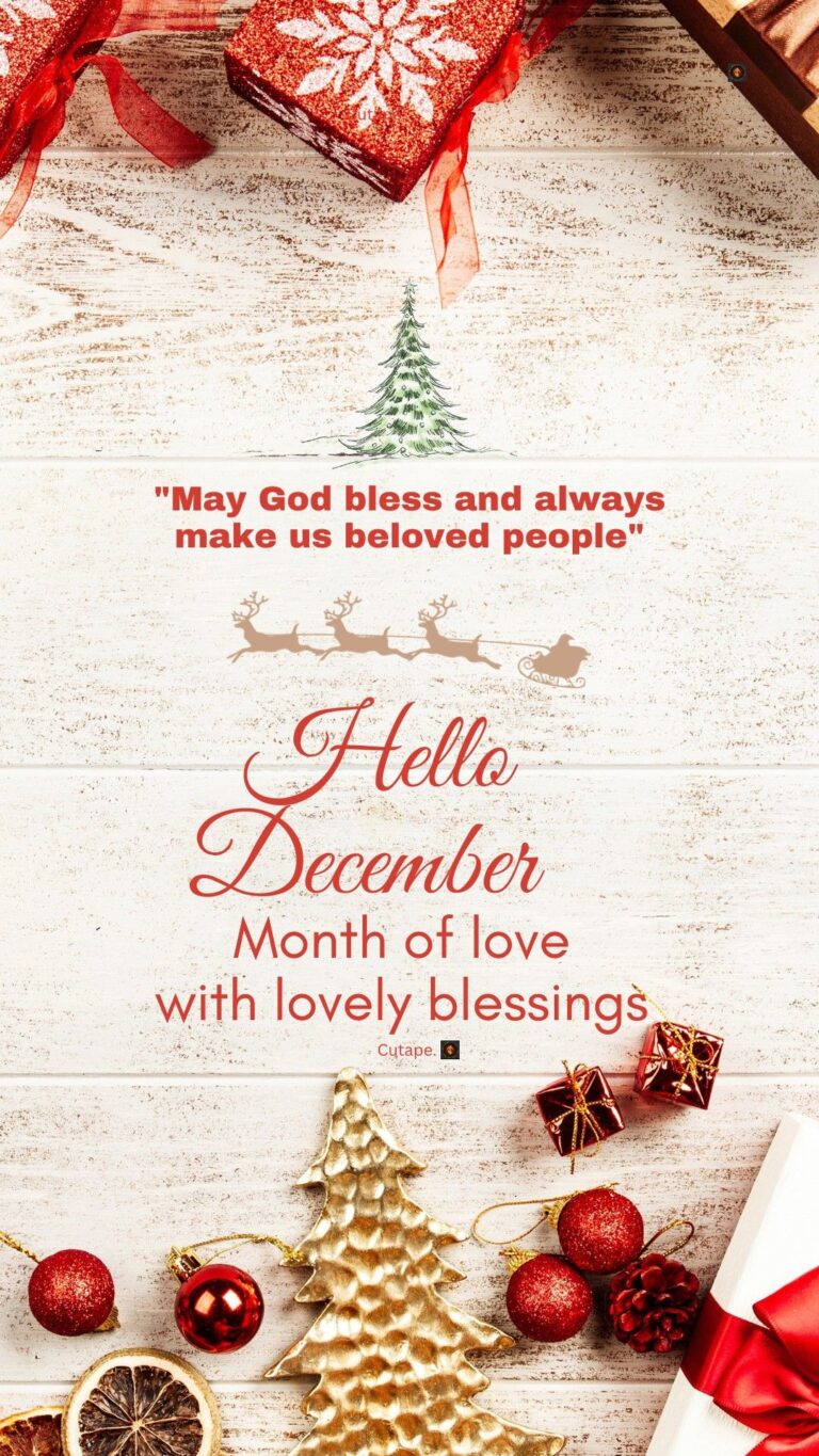 100 Powerful New Month Messages For December Blessings